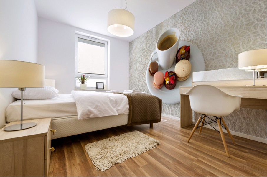 Macaron Smiles Mural print