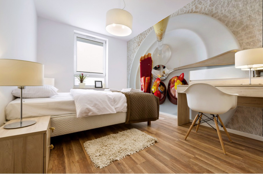 Hello Sweet Tart 2B Mural print