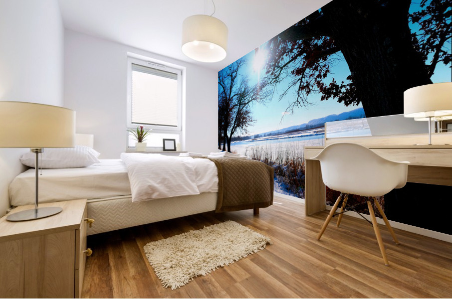 Winterscape 2 Mural print