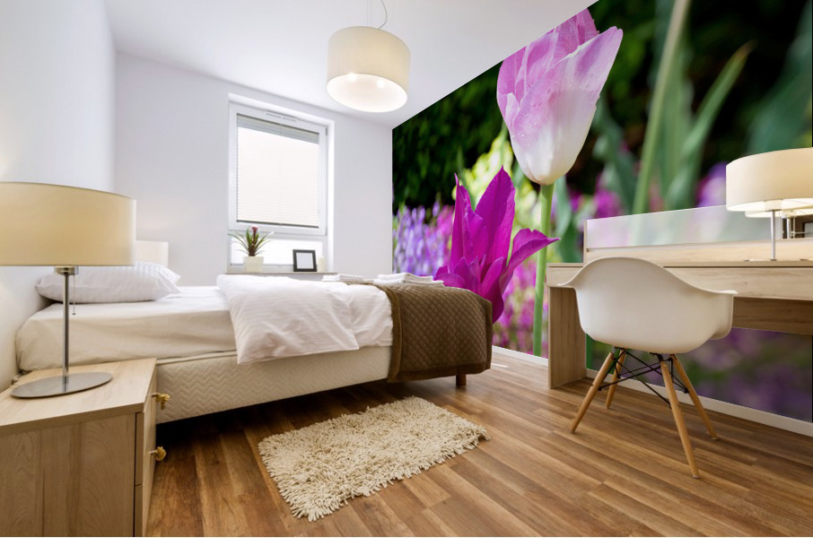 Tulips Are Better Than One 3 Mural print