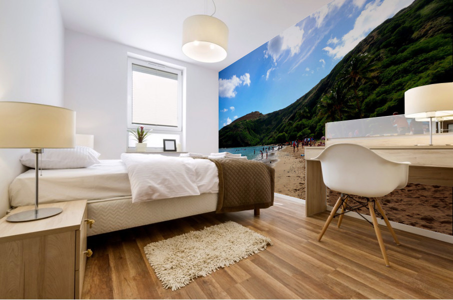 Hello Beaches 2C Mural print