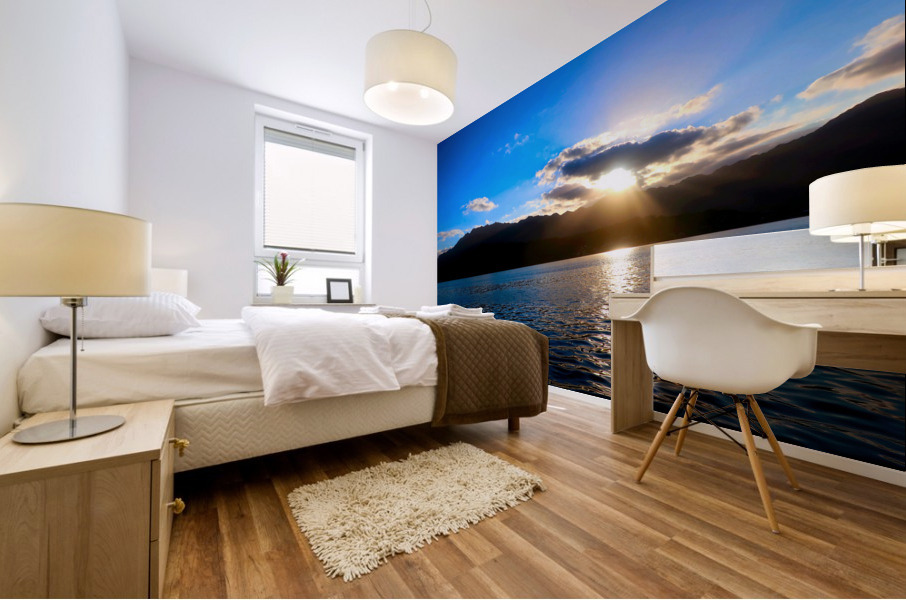 Hawaii Sunset 4 Mural print