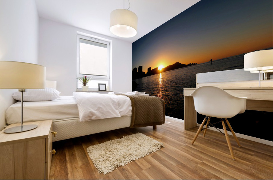 Hawaii Sunrise Mural print