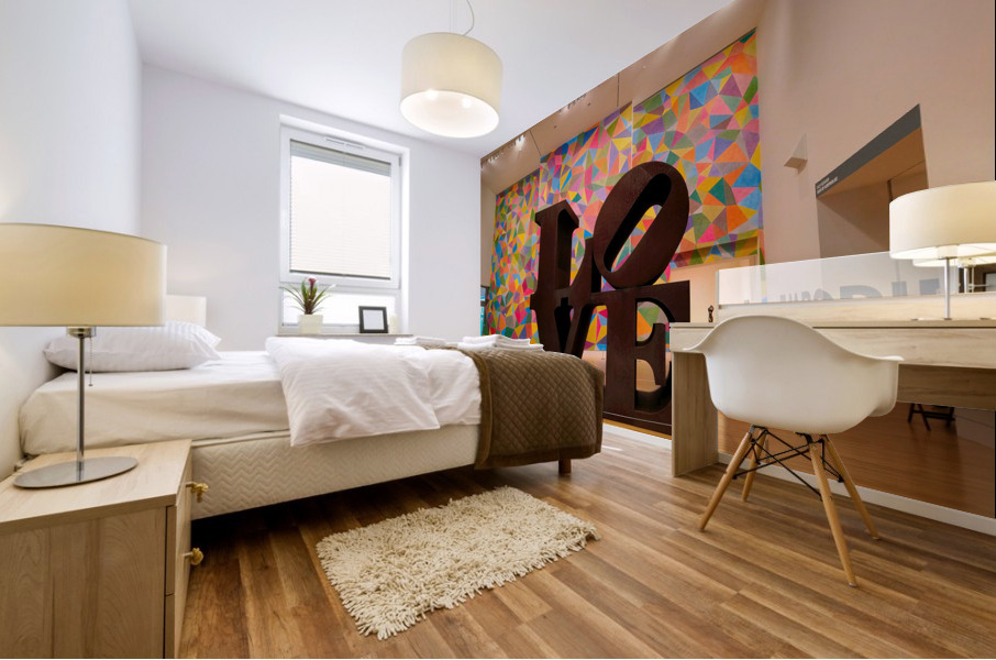 Signs of Love Mural print