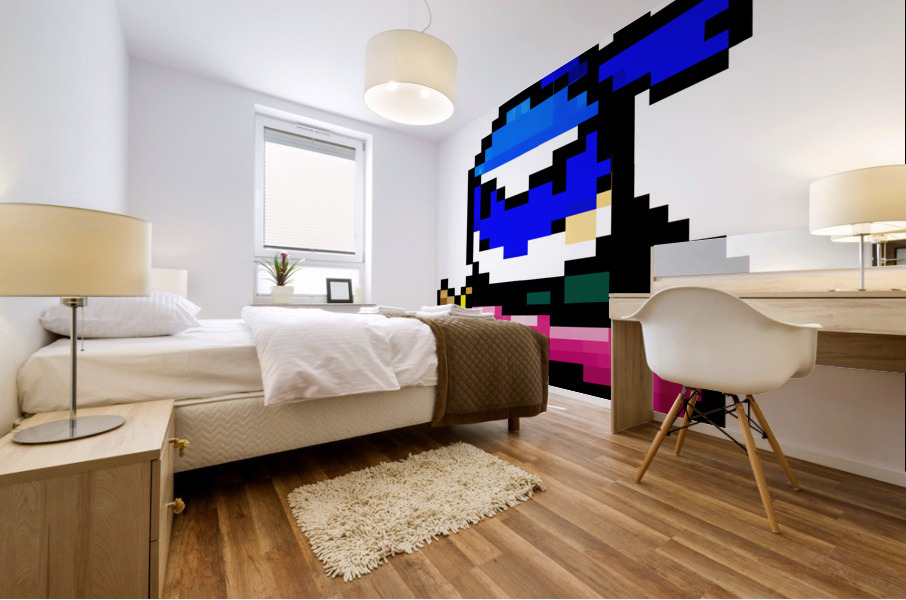 Baby Shark Ninja Shifu 3 Mural print