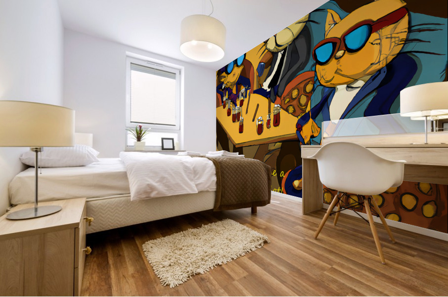 BadCatz High Life Mural print