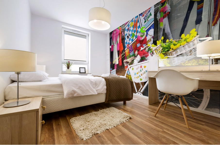 The West Village Bike Mural print