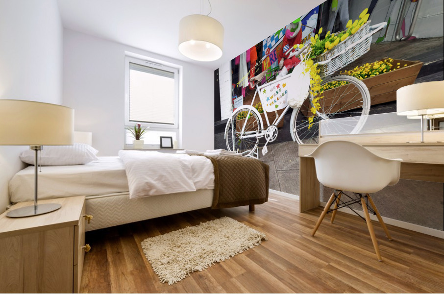 The West Village Bike Mural print