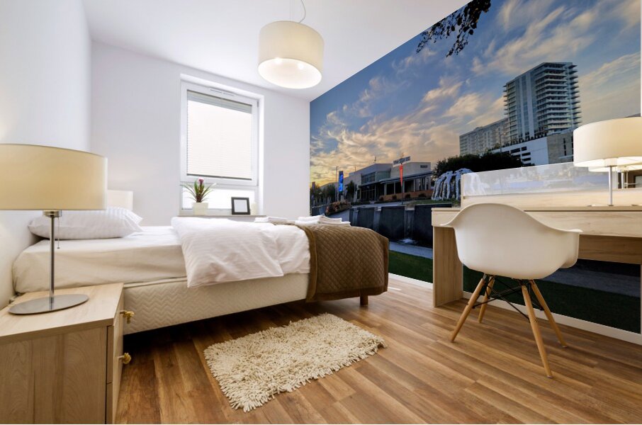 Frisco Reflections Mural print