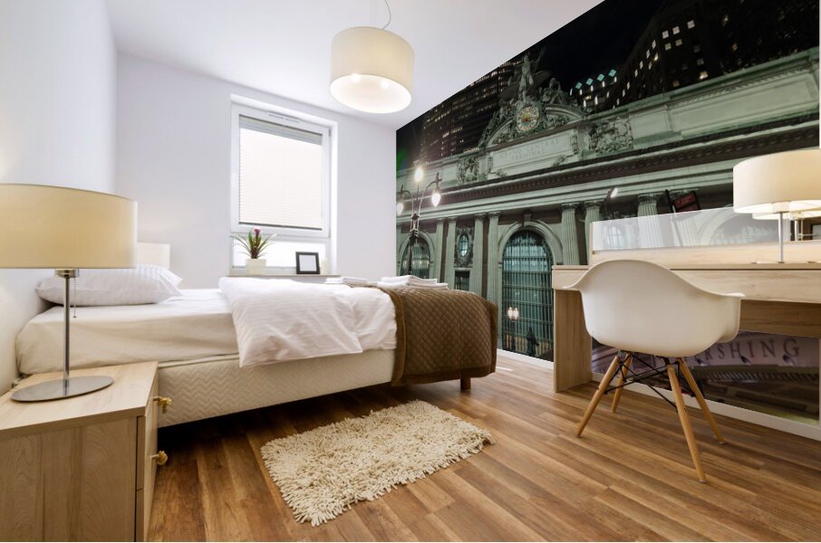 Facade of Grand Central – Street Perspective Mural print