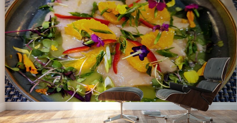 Tidal Hamachi Crudo Ceviche  Wall Murals
