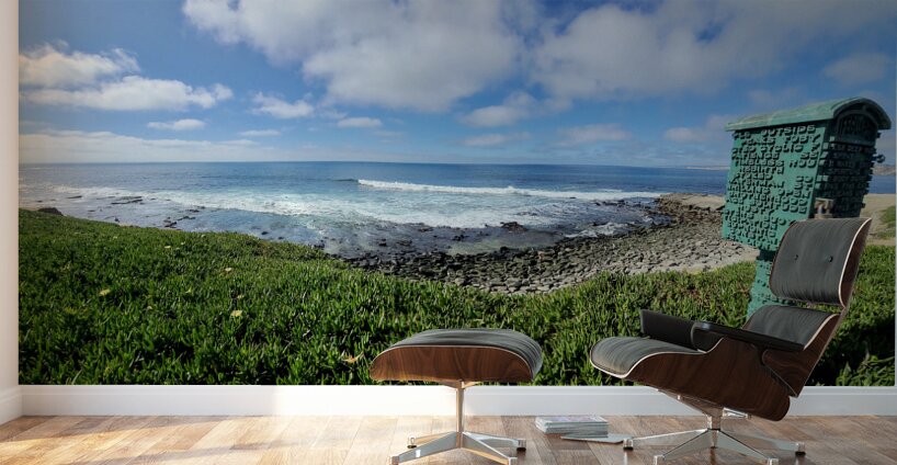 Between Tides and Sky: Coastal Clarity from La Jolla Cove Wall Murals