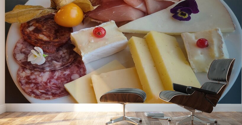 A Botanical Feast of the Senses Wall Murals