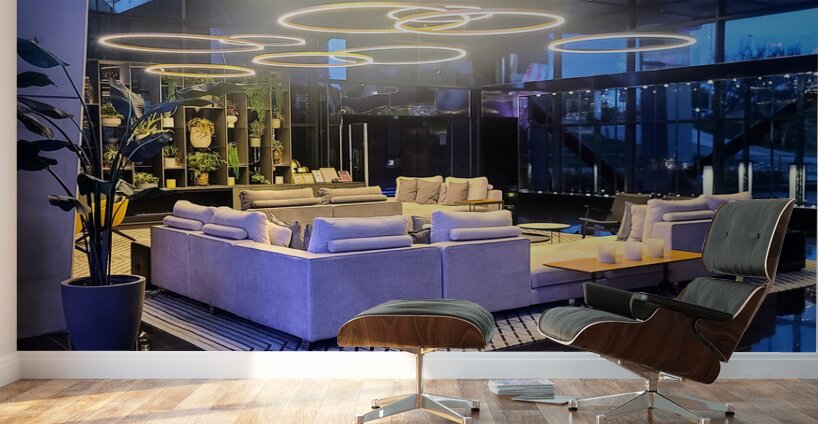 Orbit Lounge Wall Murals