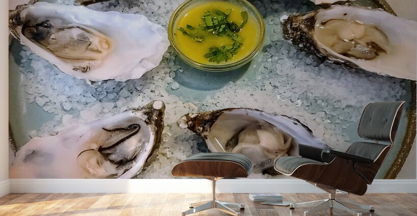Silent Brine: The Oyster Sonata Wall Murals
