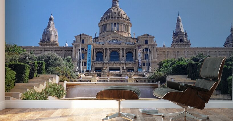 Museum of Catalan Visual Arts: Barcelona’s Time-Sculpted Crown Wall Murals