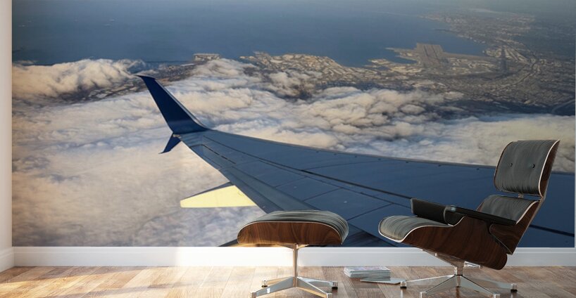 Above the Fog Line: San Francisco in Glide Wall Murals