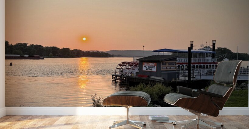 Evening Harbor: A Moment to Drift Wall Murals