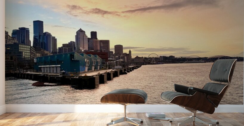 Pacific Dusk Wall Murals