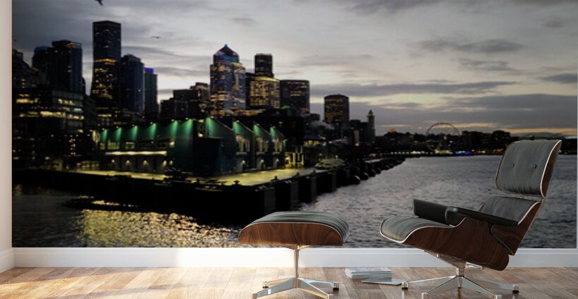Moody Seattle Wall Murals