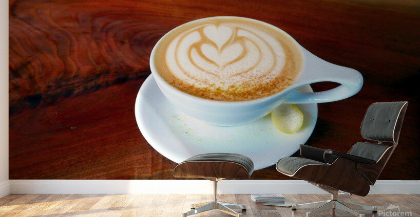 I Heart Coffee Wall Murals