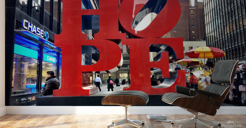 Chase Hope Never Give Up Wall Murals