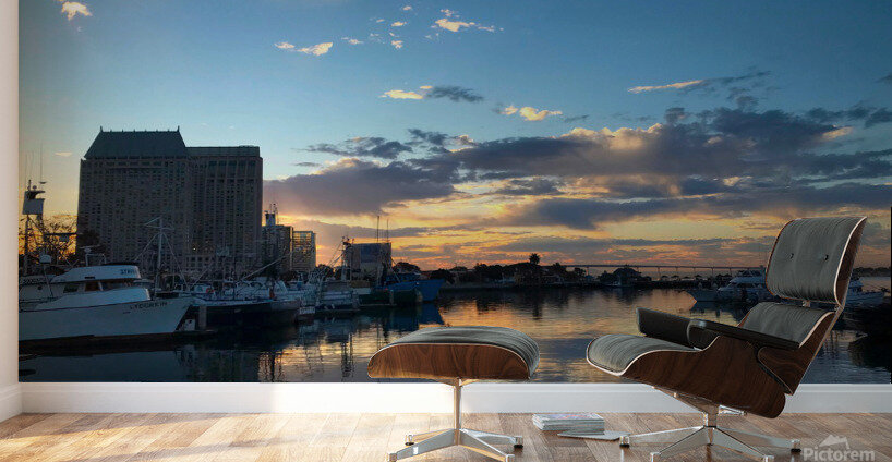 Seascape Escape B Wall Murals