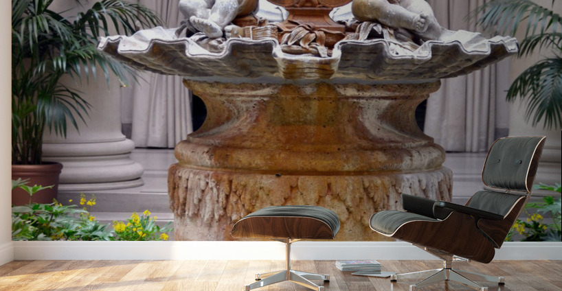 Angel Sculpture B Wall Murals