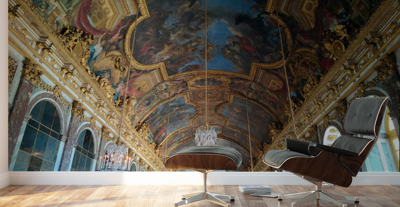 Palace of Versailles -- Hall of Mirrors Wall Murals