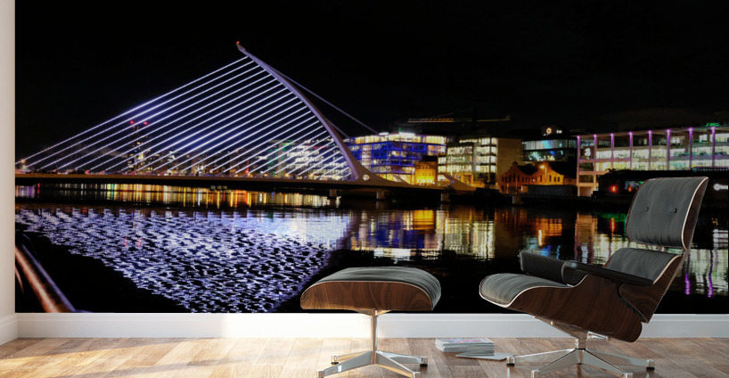 Dublin Dreams along River Quay 4 Wall Murals