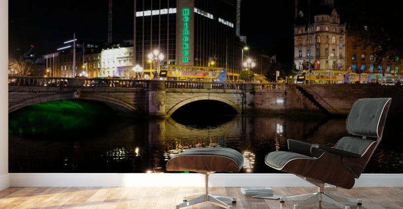 Dublin Dreams along River Quay 3 Wall Murals