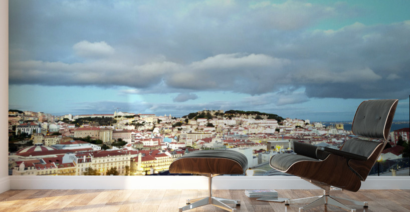 Lisbon Landscape 2 Wall Murals