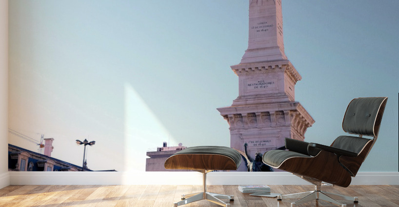 Walking through Lisbon 2C Wall Murals