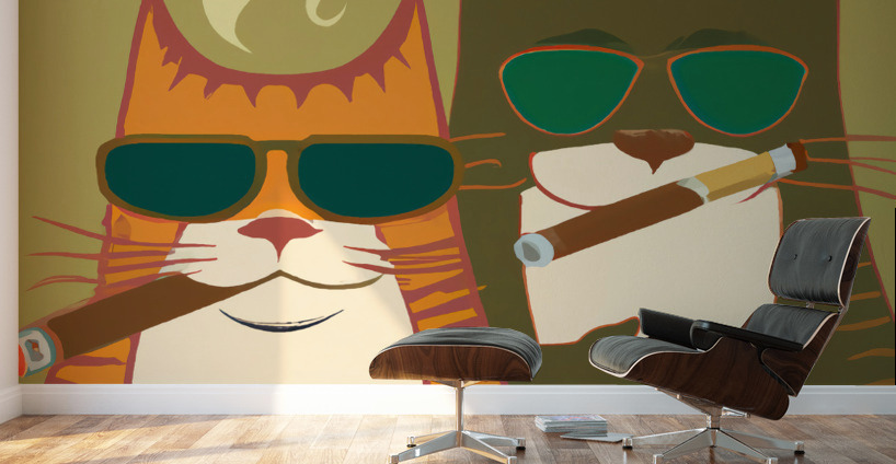 BadCatz Selfie 3 Wall Murals