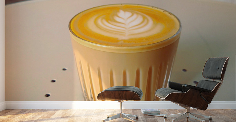 Never Too Latte Wall Murals