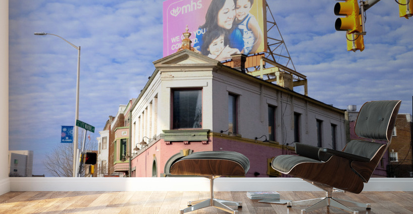 Flatiron Corner Glow Wall Murals