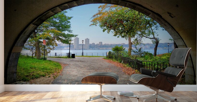  Into Autumn Light Wall Murals