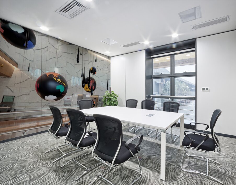 Aerial Drift in La Guardia Airport Wall Printing