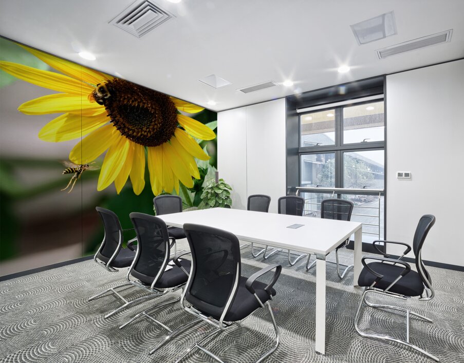 Dance of the Sunflower Spirits Wall Printing