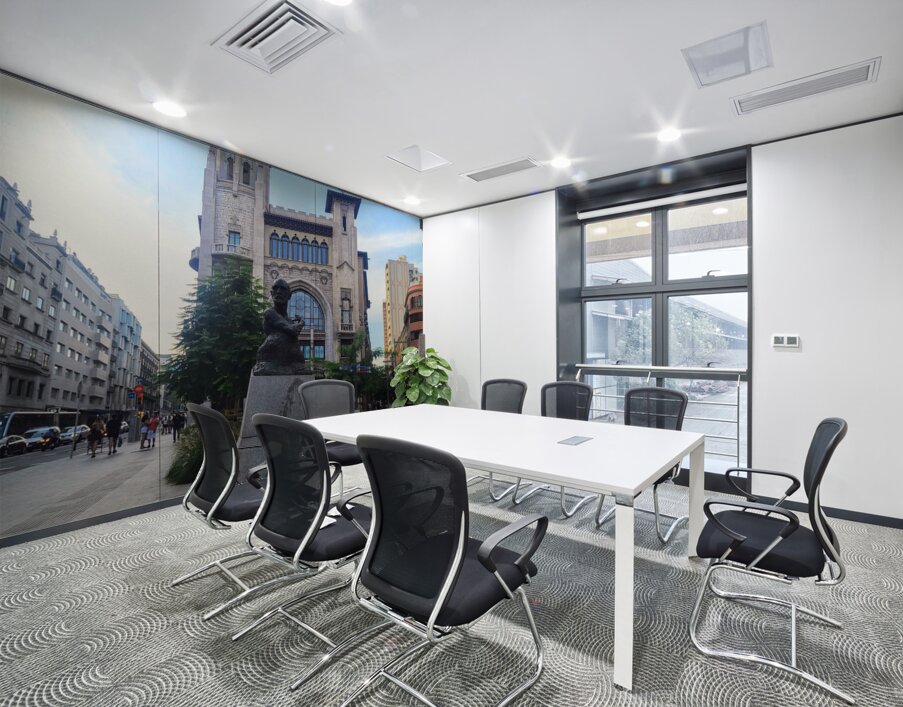 Axis Mundi: Plaza of Memory Wall Printing