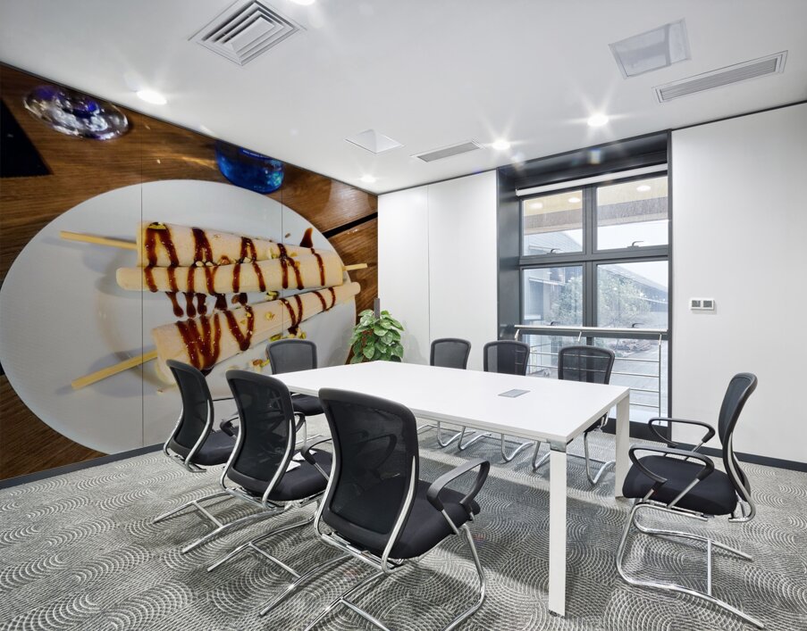 Taste Lines: A Symphony of Sweetness Wall Printing