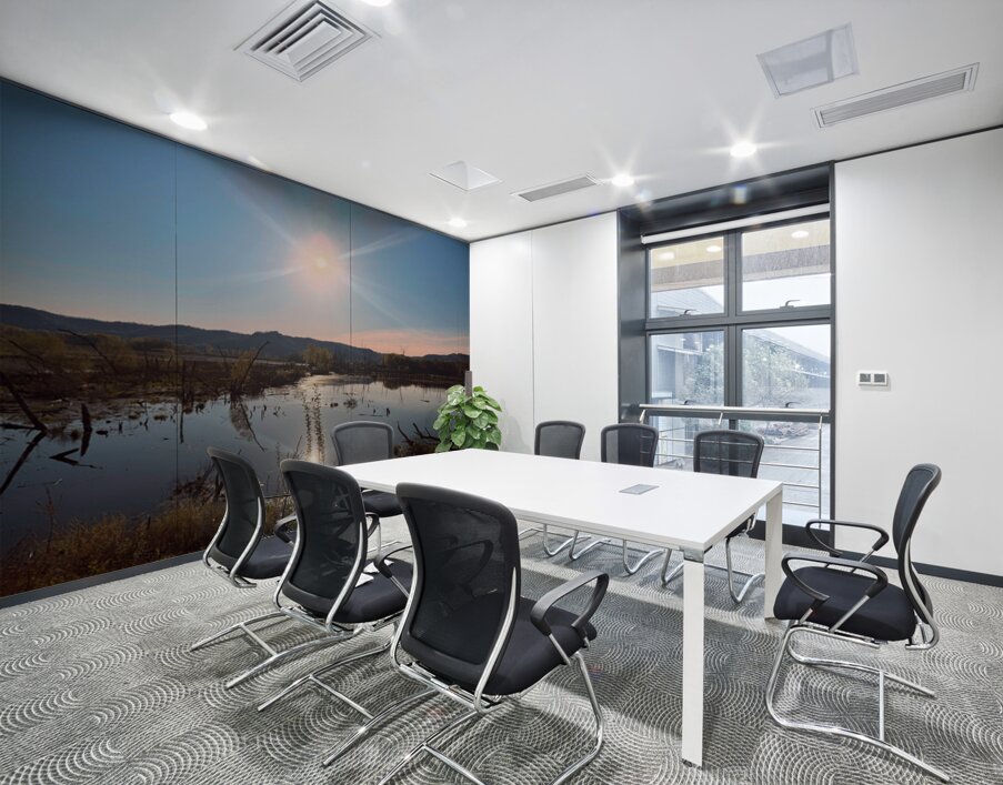 Reflections of La Crosse 2-Reflecting the brilliance of a new day Wall Printing