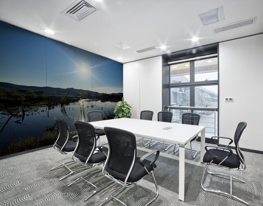 Reflections of La Crosse 2B- Reflecting the brilliance of a new day Wall Printing