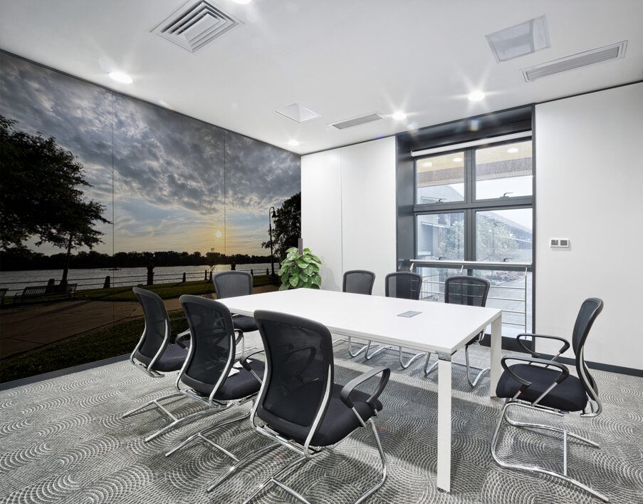 Golden Hour on the Centerline Wall Printing