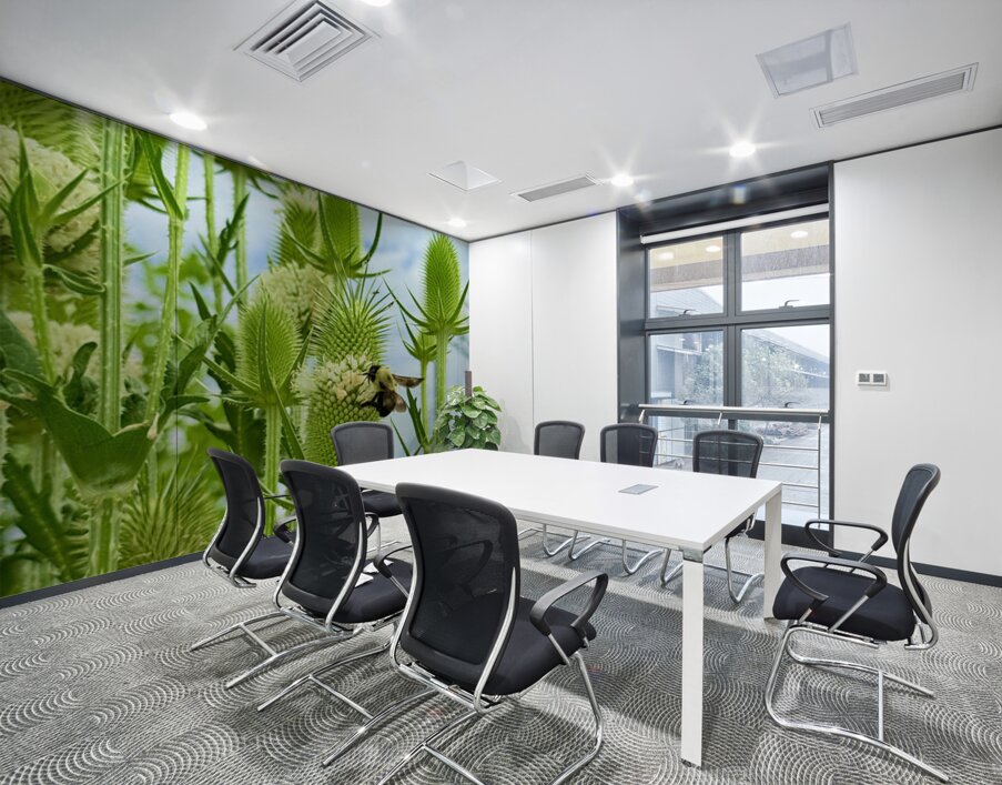 The Reach of Teasel Wall Printing