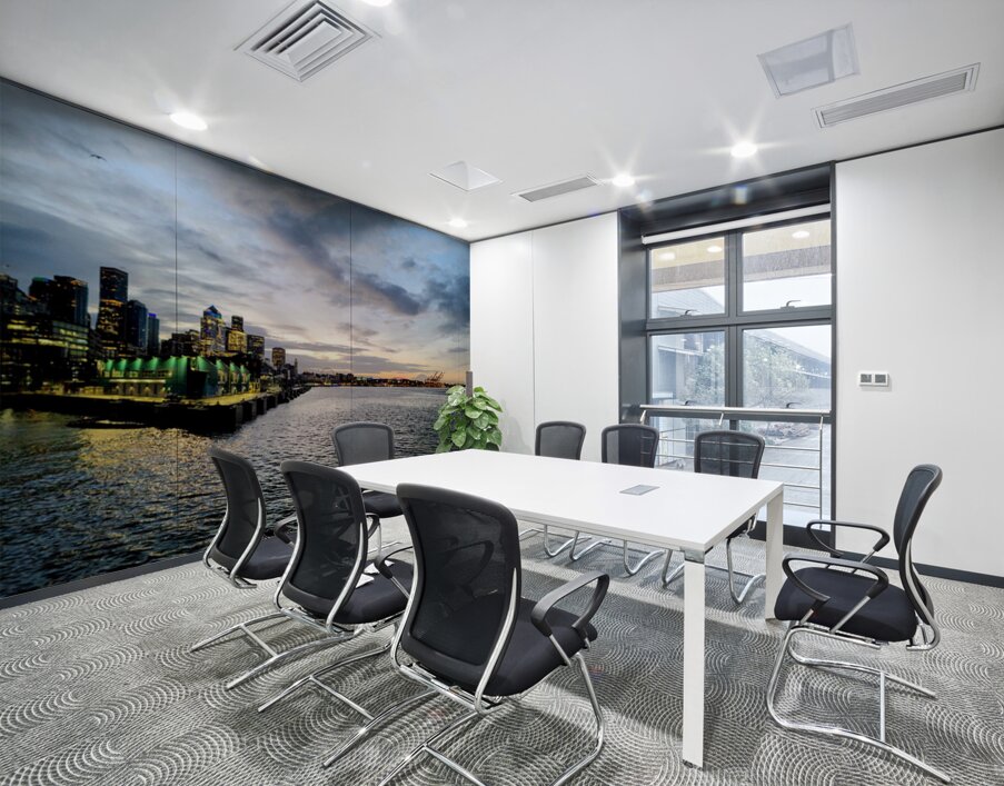 The Emerald City at Evening Wall Printing