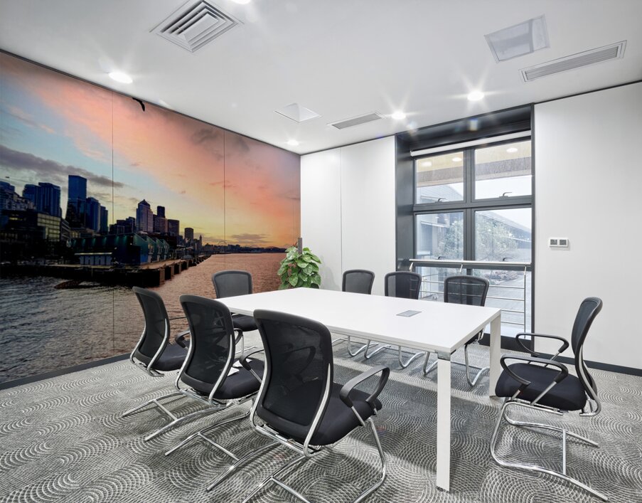 Orange Hour Wall Printing