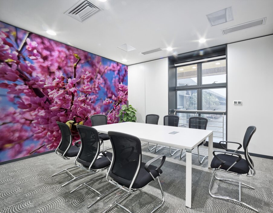 Bloom Diver Wall Printing