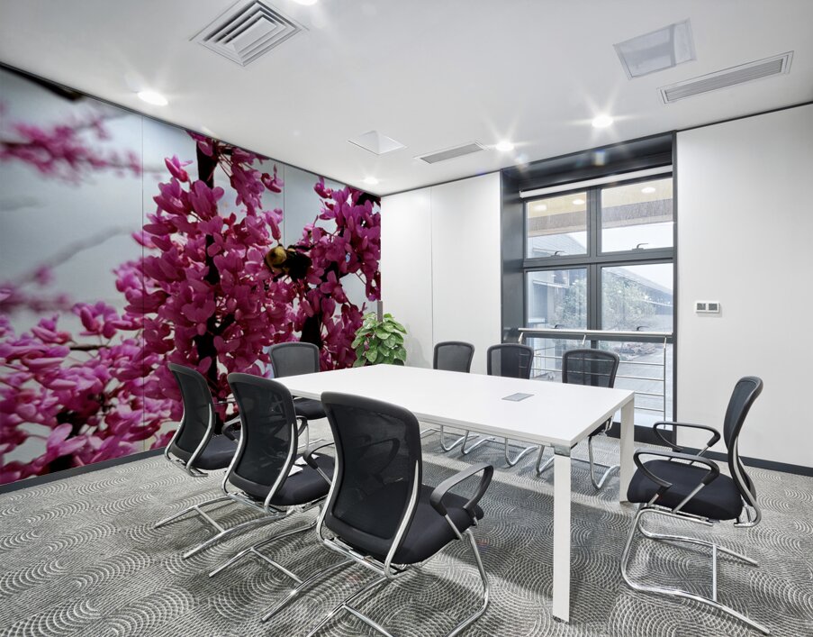 Branch & Bee Wall Printing