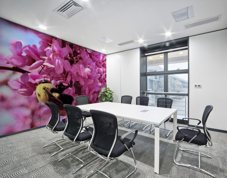 The Golden Visitor Wall Printing